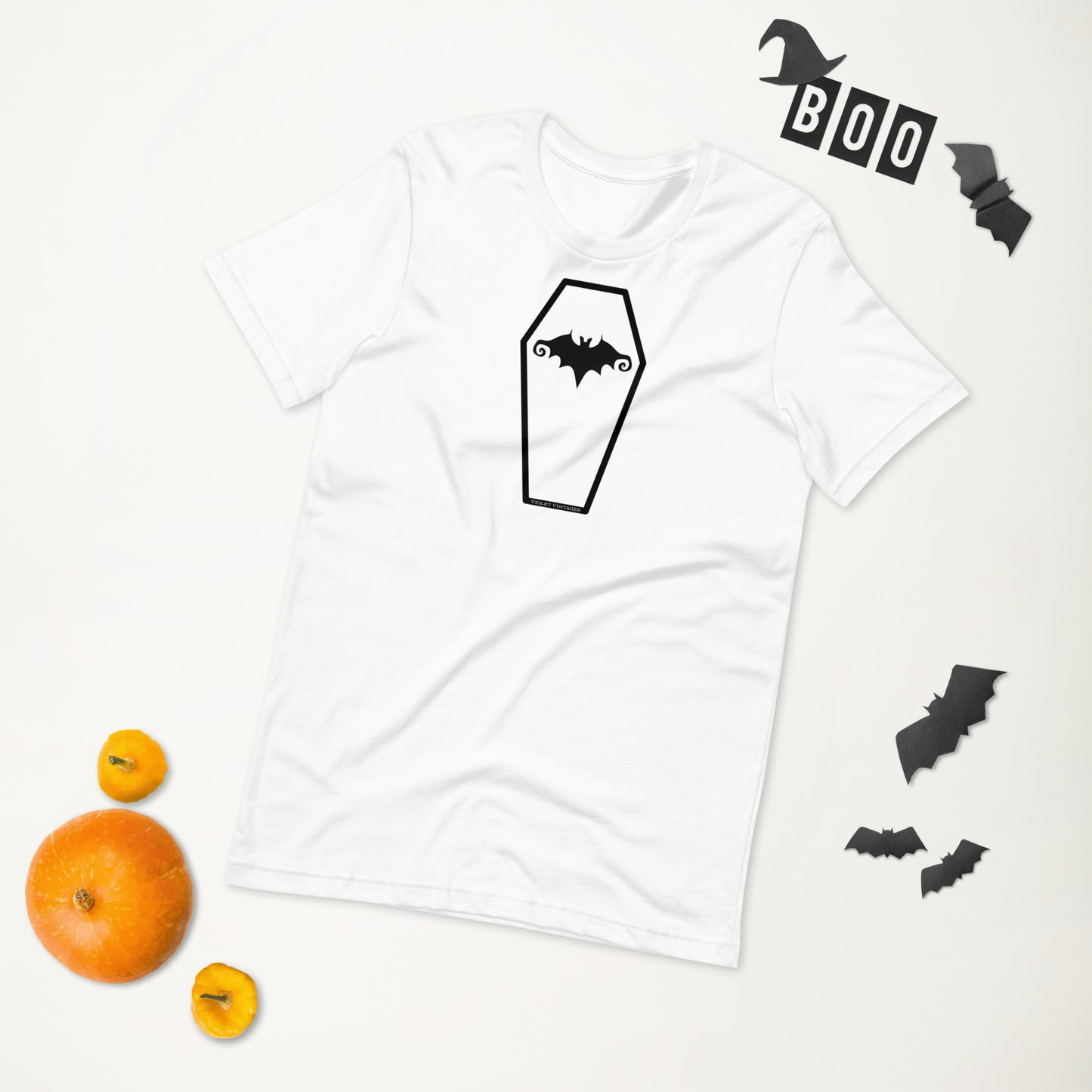 A Little Batty Coffin T-Shirt