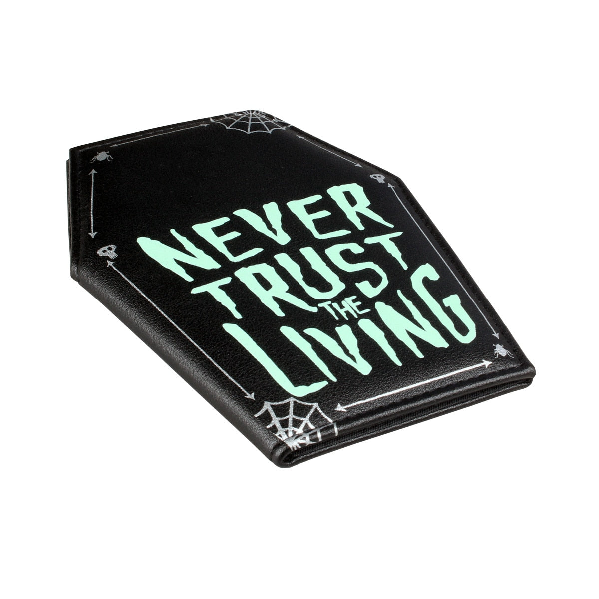 Beetlejuice Never Trust The Living Glow-In-The-Dark Cardholder