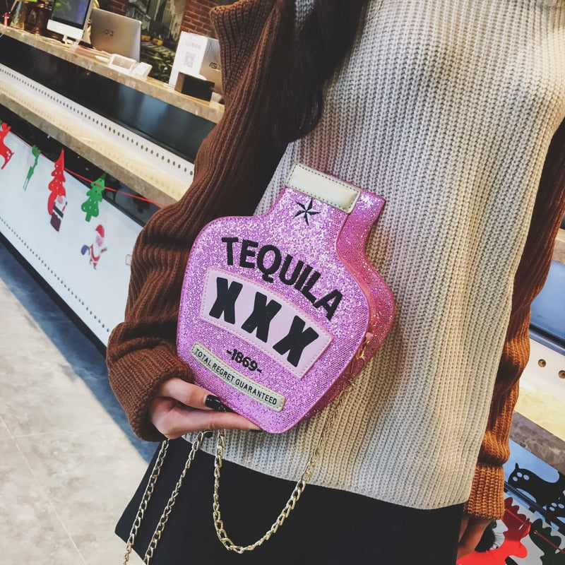 Tequila Bottle Purse