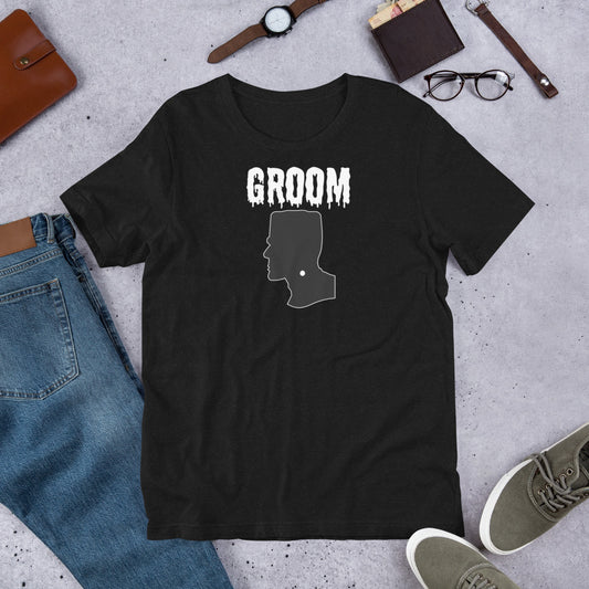 Matching Bride & Frankenstein T-shirt - Groom